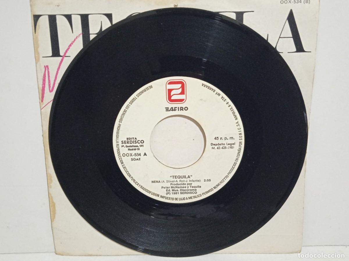 Discos de vinilo: Tequila - Nena / Numero Uno - Single - 1981 - Spain - Foto 3