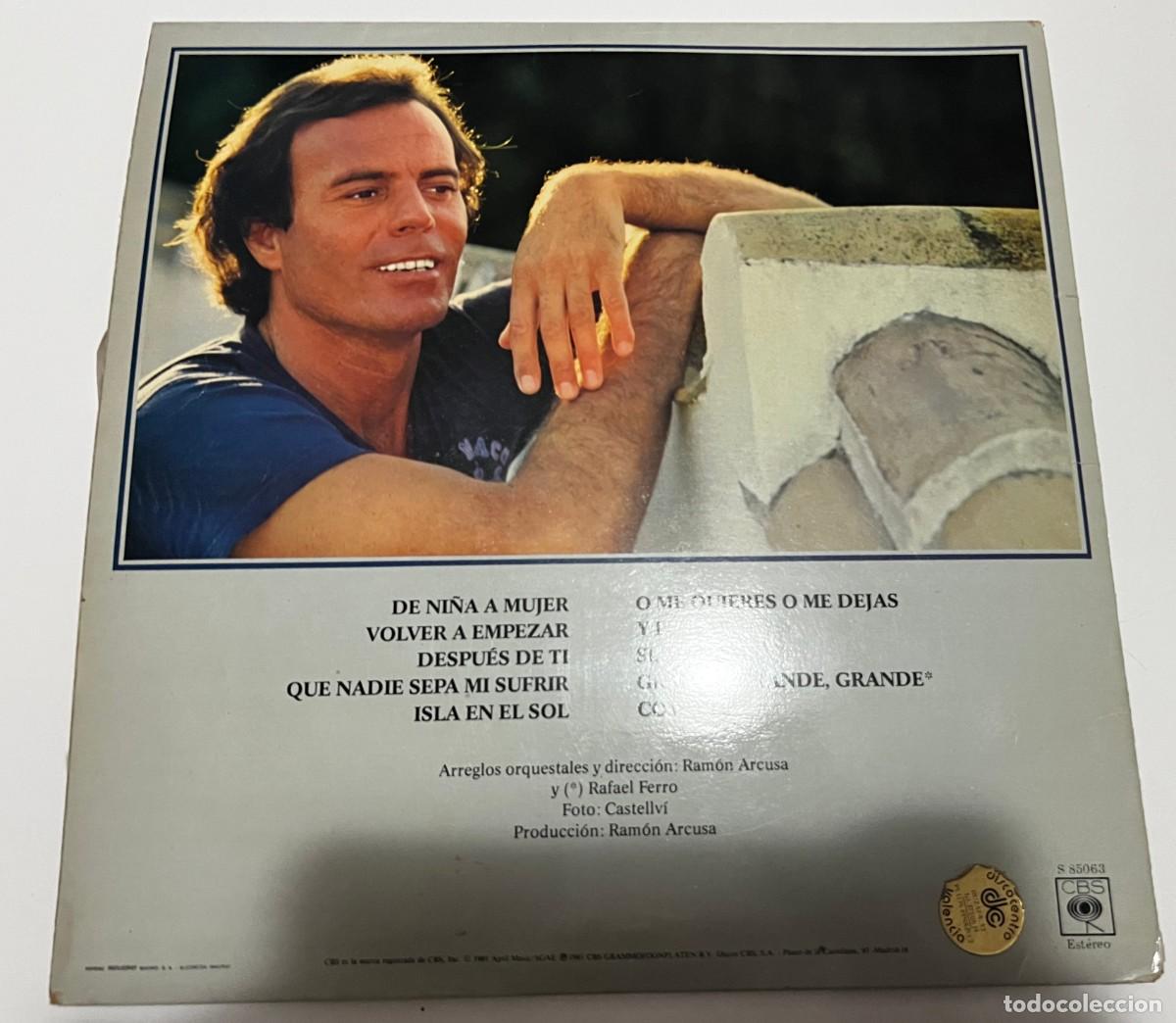 Discos de vinilo: Julio Iglesias Vinilo - Foto 2