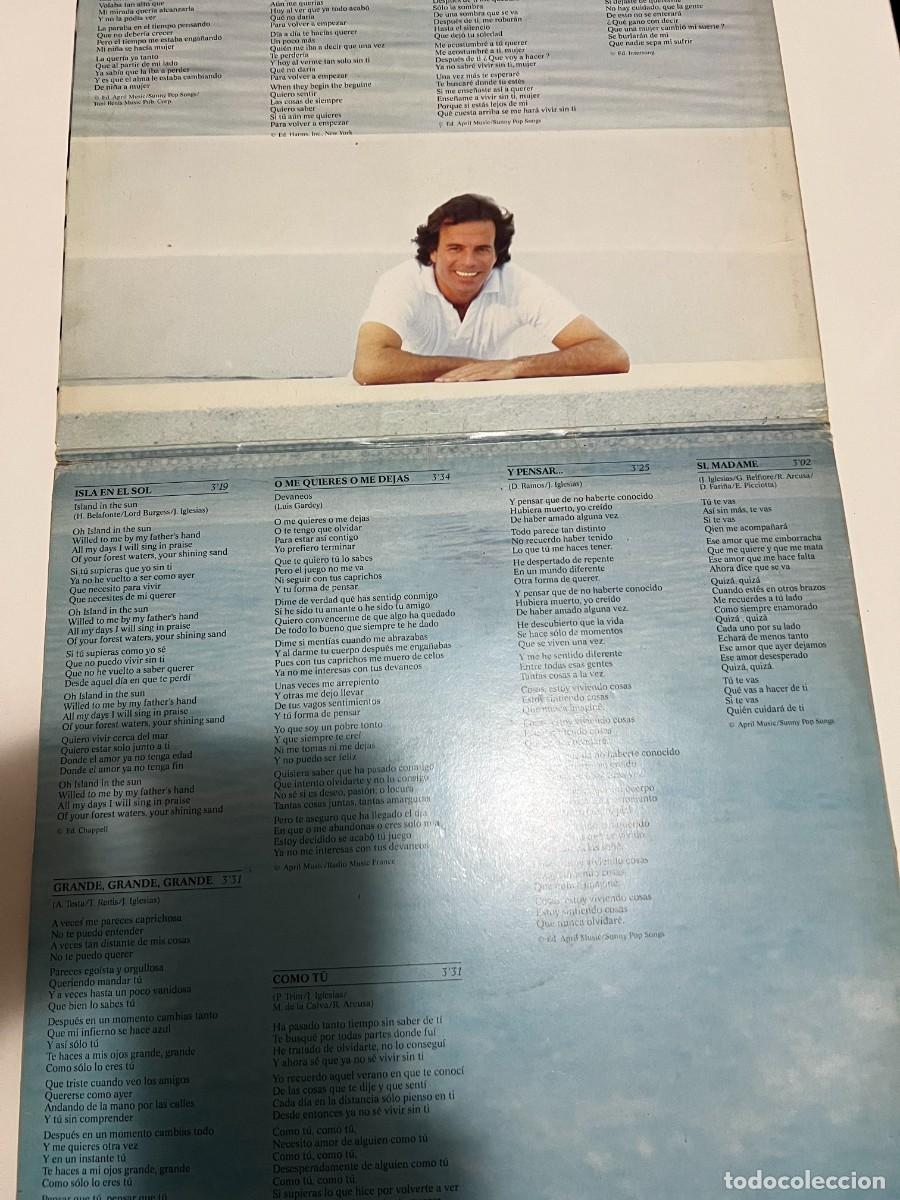 Discos de vinilo: Julio Iglesias Vinilo - Foto 3