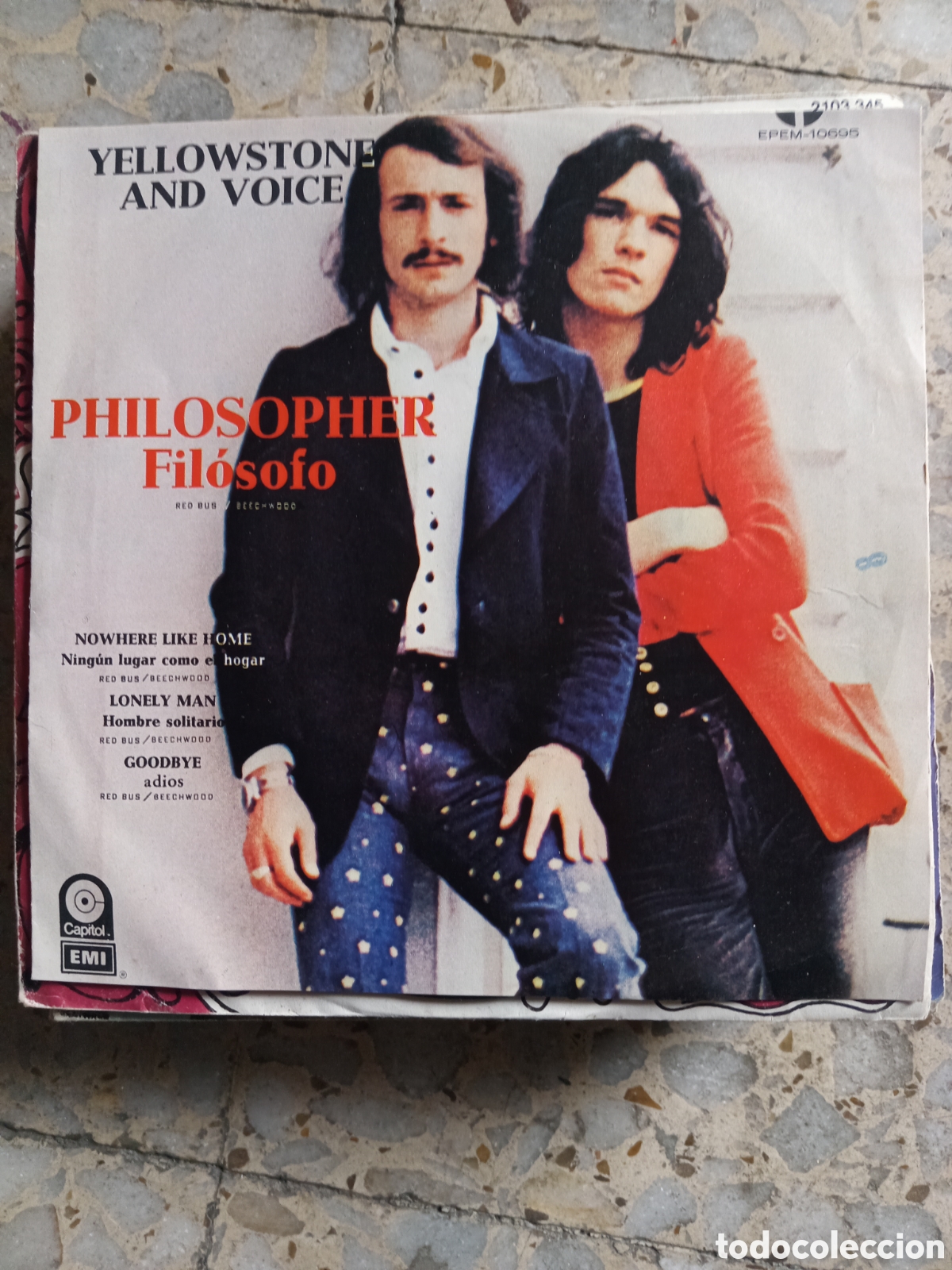 Discos de vinilo: EP YELLOWSTONE AND VOICE PHILOSOPHER 1973 MEXICO - Foto 1