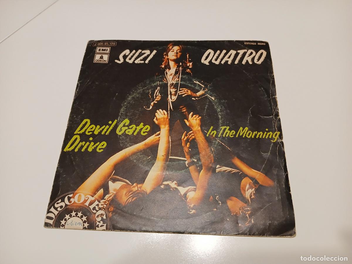 Discos de vinilo: Suzi Quatro -Devil gate drive- (1974) single 7&rdquo; - Foto 1