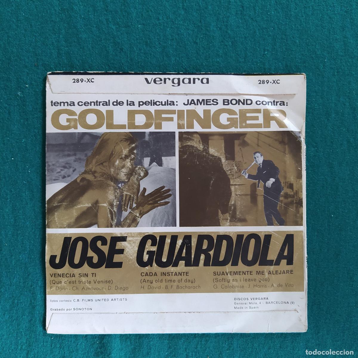 Discos de vinilo: Jose Guardiola &ndash; Goldfinger - Foto 2