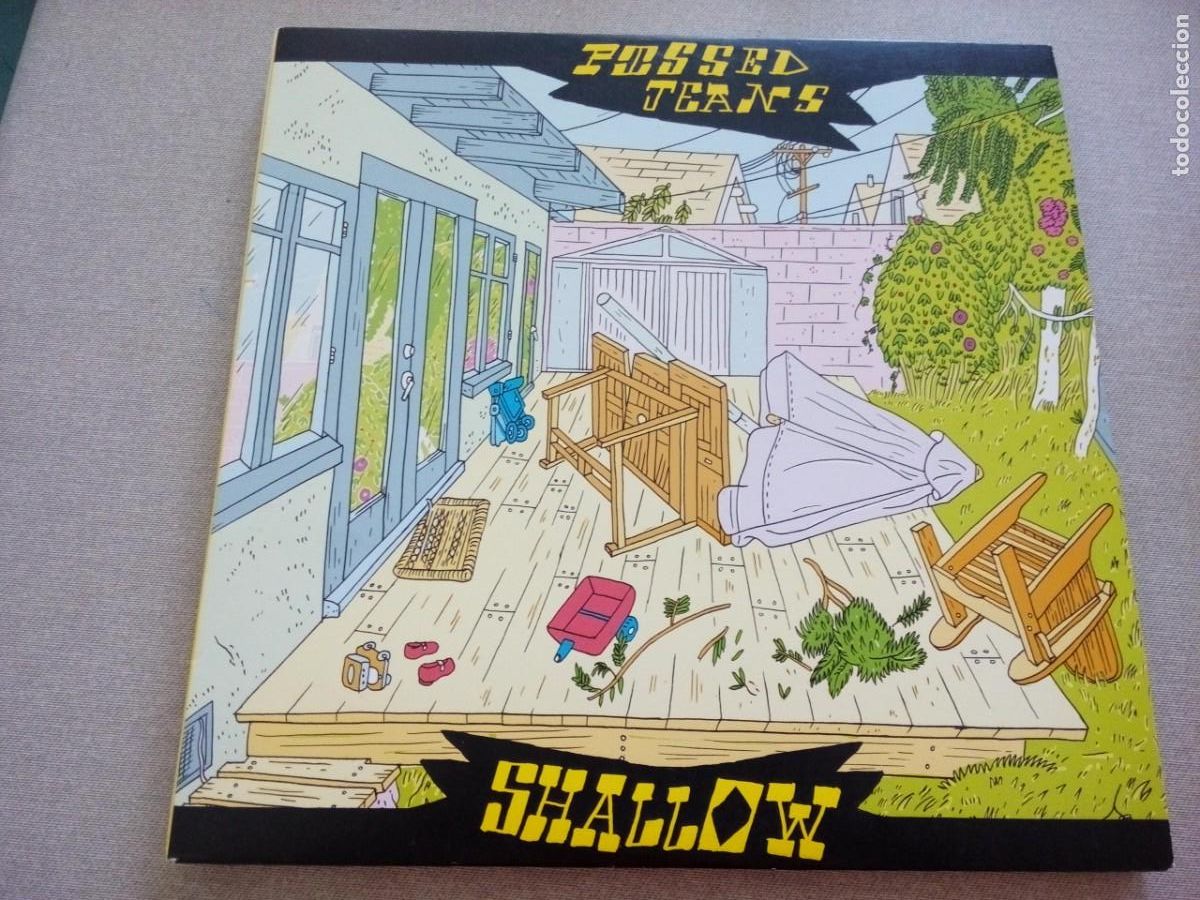Discos de vinilo: PISSED JEANS SHALLOW LP CON LETRAS - Foto 1
