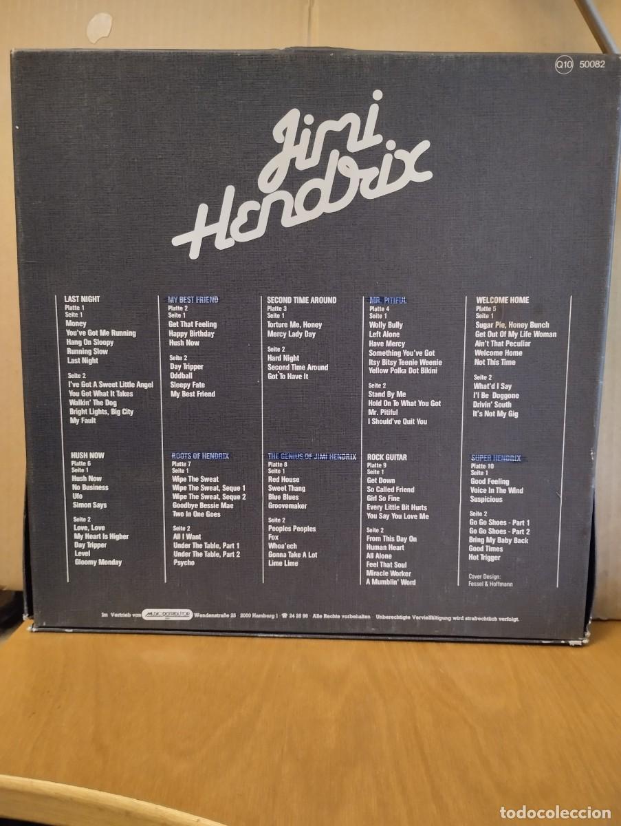 Discos de vinilo: JIMI HENDRIX -----10 LP BOX - Foto 2