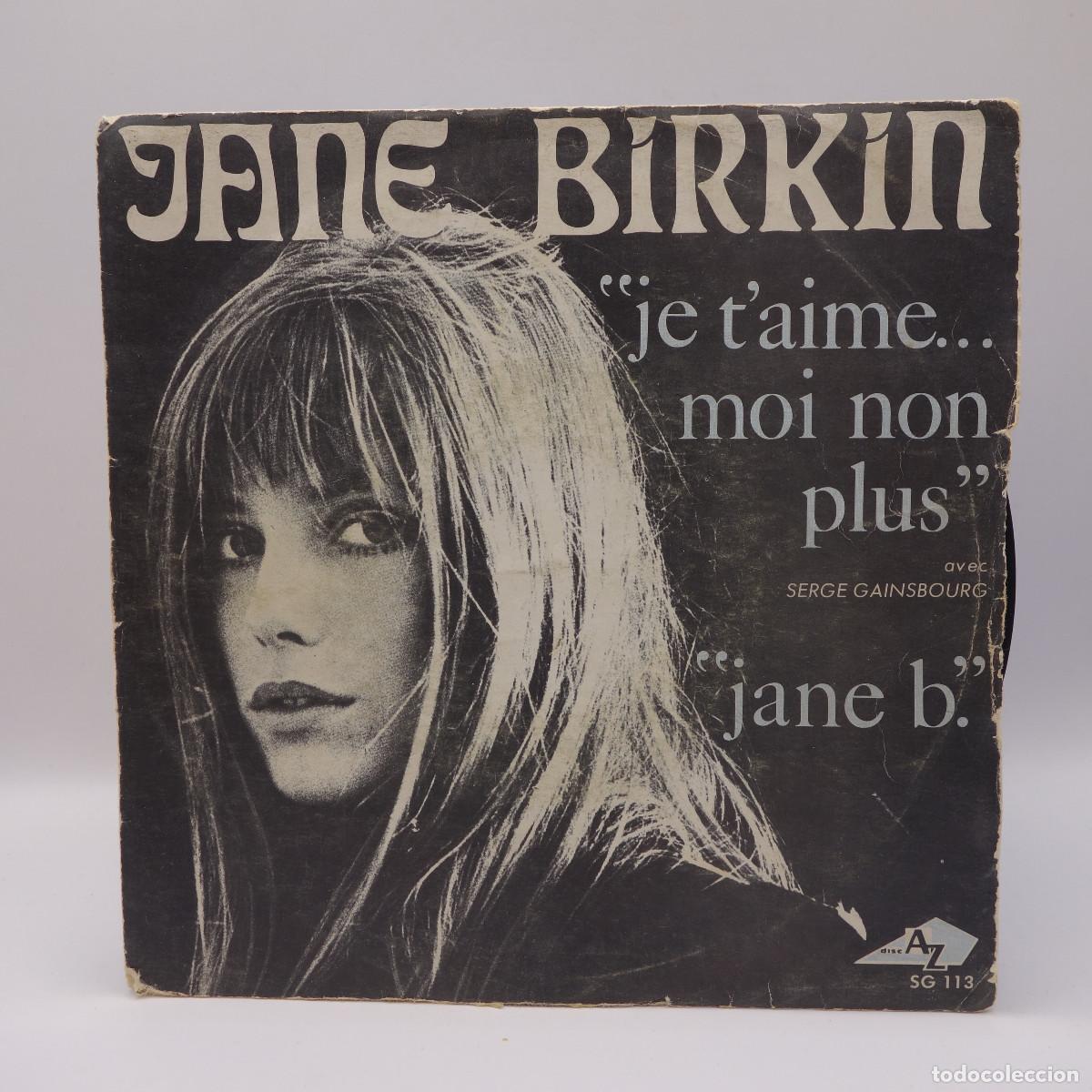 Discos de vinilo: JANE BIRKIN - JE TAIME... MOI NON PLUS - Foto 1
