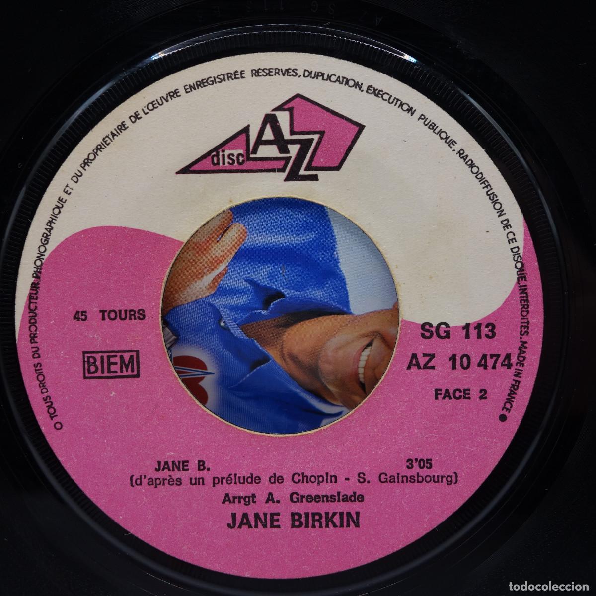 Discos de vinilo: JANE BIRKIN - JE TAIME... MOI NON PLUS - Foto 6