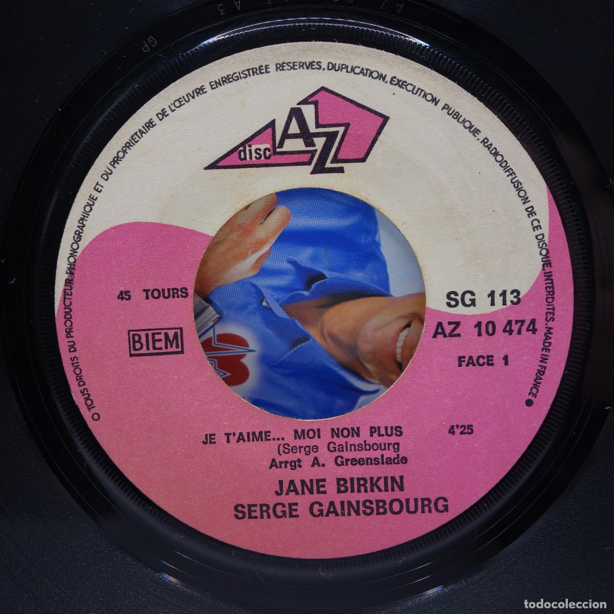 Discos de vinilo: JANE BIRKIN - JE TAIME... MOI NON PLUS - Foto 8