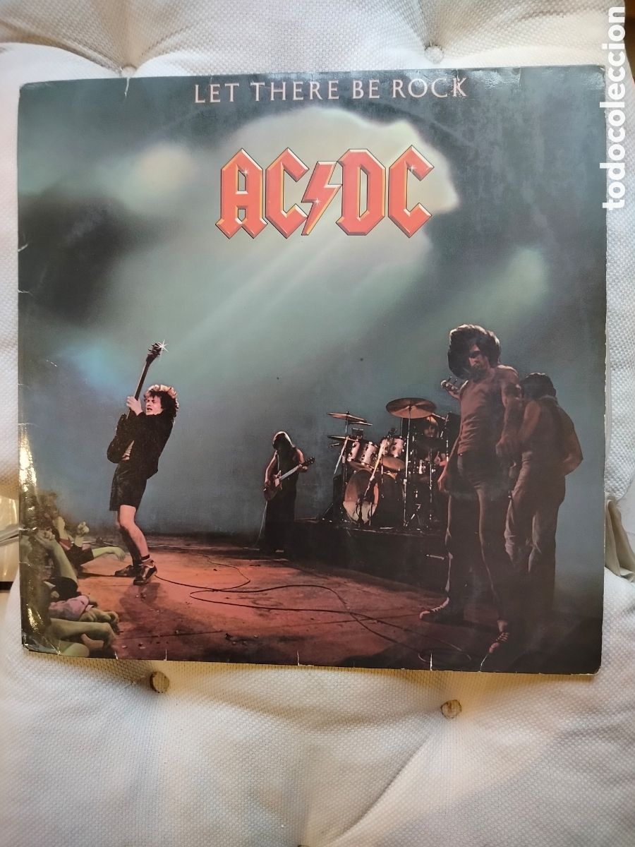 Discos de vinilo: AC/DC LP Let There Be Rock - Foto 1