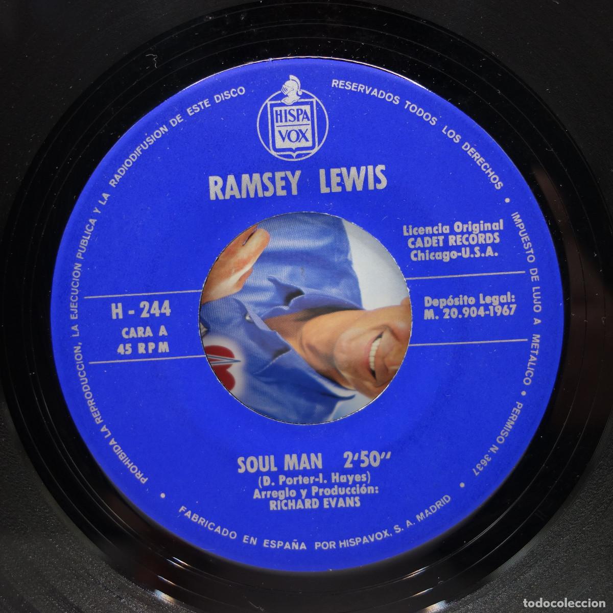 Discos de vinilo: RAMSEY LEWIS - SOUL MAN - AJUSTADO - Foto 8