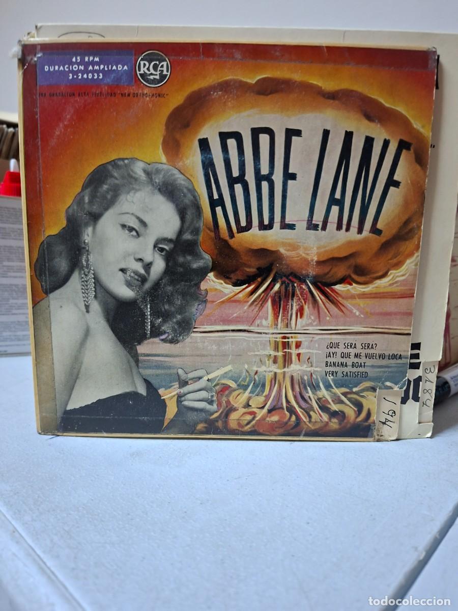 Discos de vinilo: ABBE LANE - QUE SERA SERA - EP DE VINILO C - 44 - Foto 1