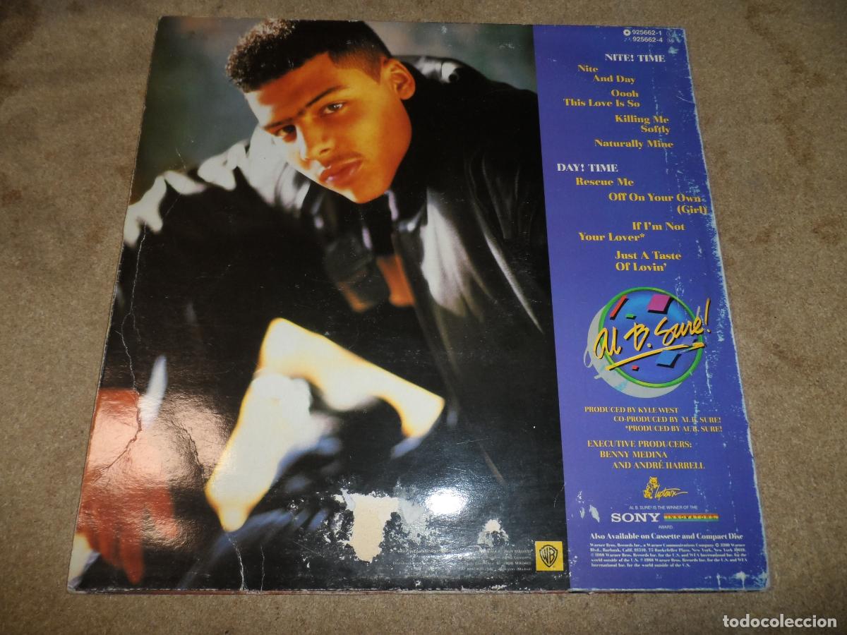 Discos de vinilo: Al B. Sure! &ndash; In Effect Mode (SPAIN 1988) - Foto 2