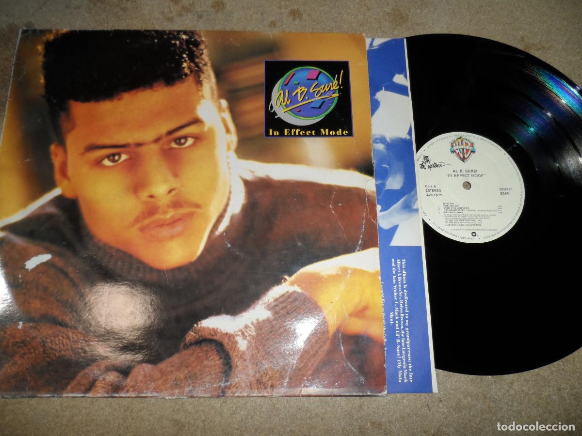 Discos de vinilo: Al B. Sure! &ndash; In Effect Mode (SPAIN 1988) - Foto 1