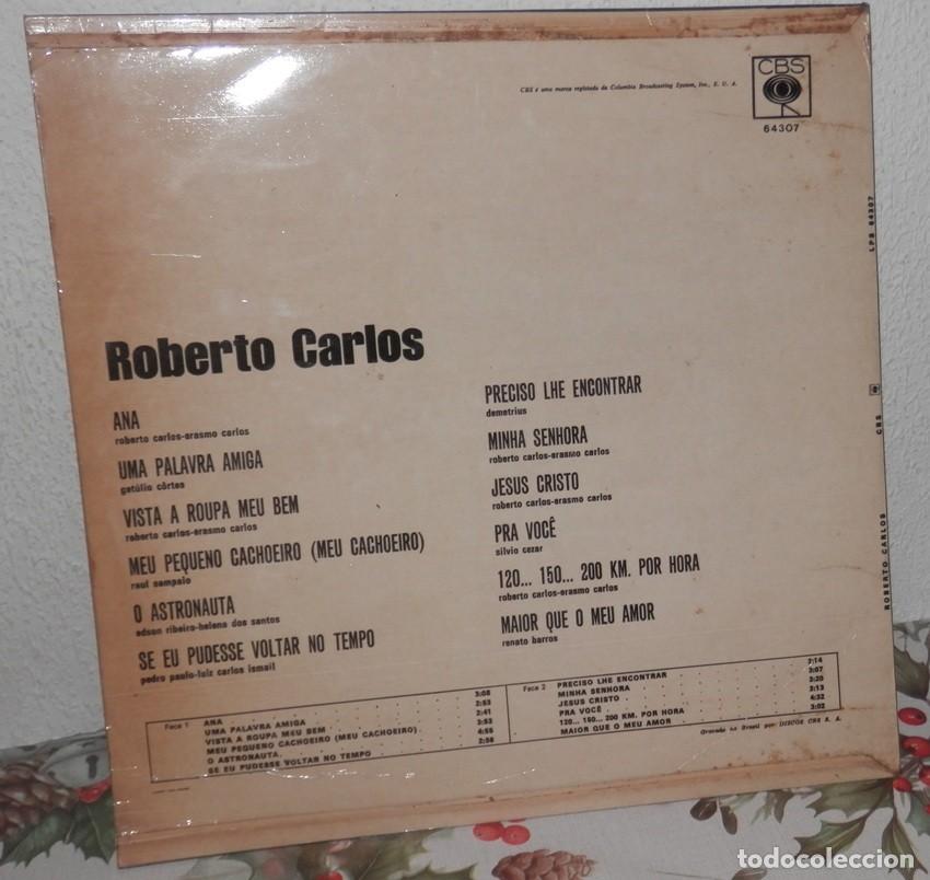 Discos de vinilo: DISCO LP DE VINILO DE ROBERTO CARLOS - Foto 2