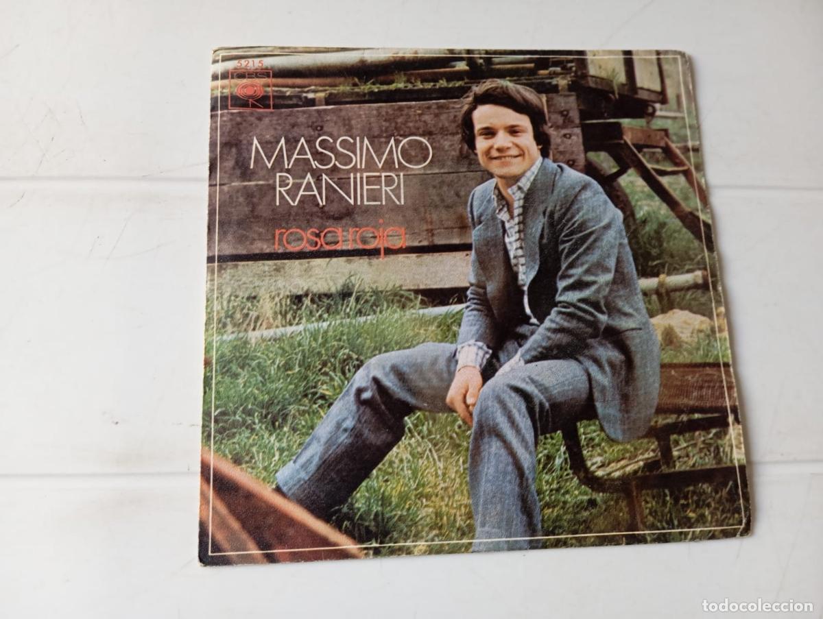 Dischi in vinile: SINGLES MASSIMO RANIERI - ROSA ROJA