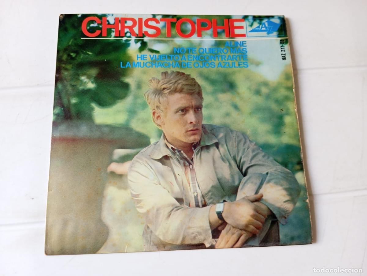 Discos de vinilo: SINGLES CHRISTOPHE - ALINE - Foto 1