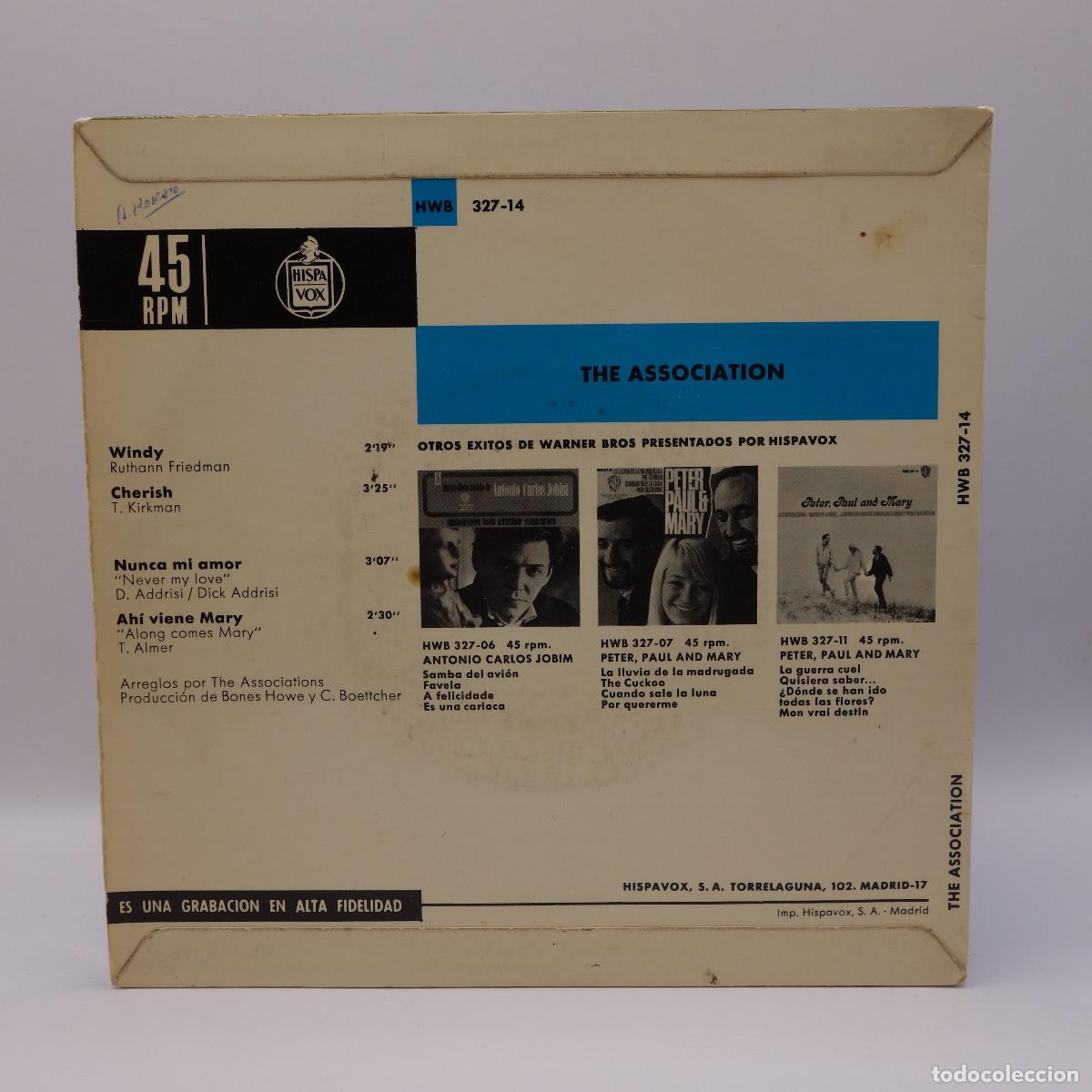 Discos de vinilo: THE ASSOCIATION - WINDY - Foto 2