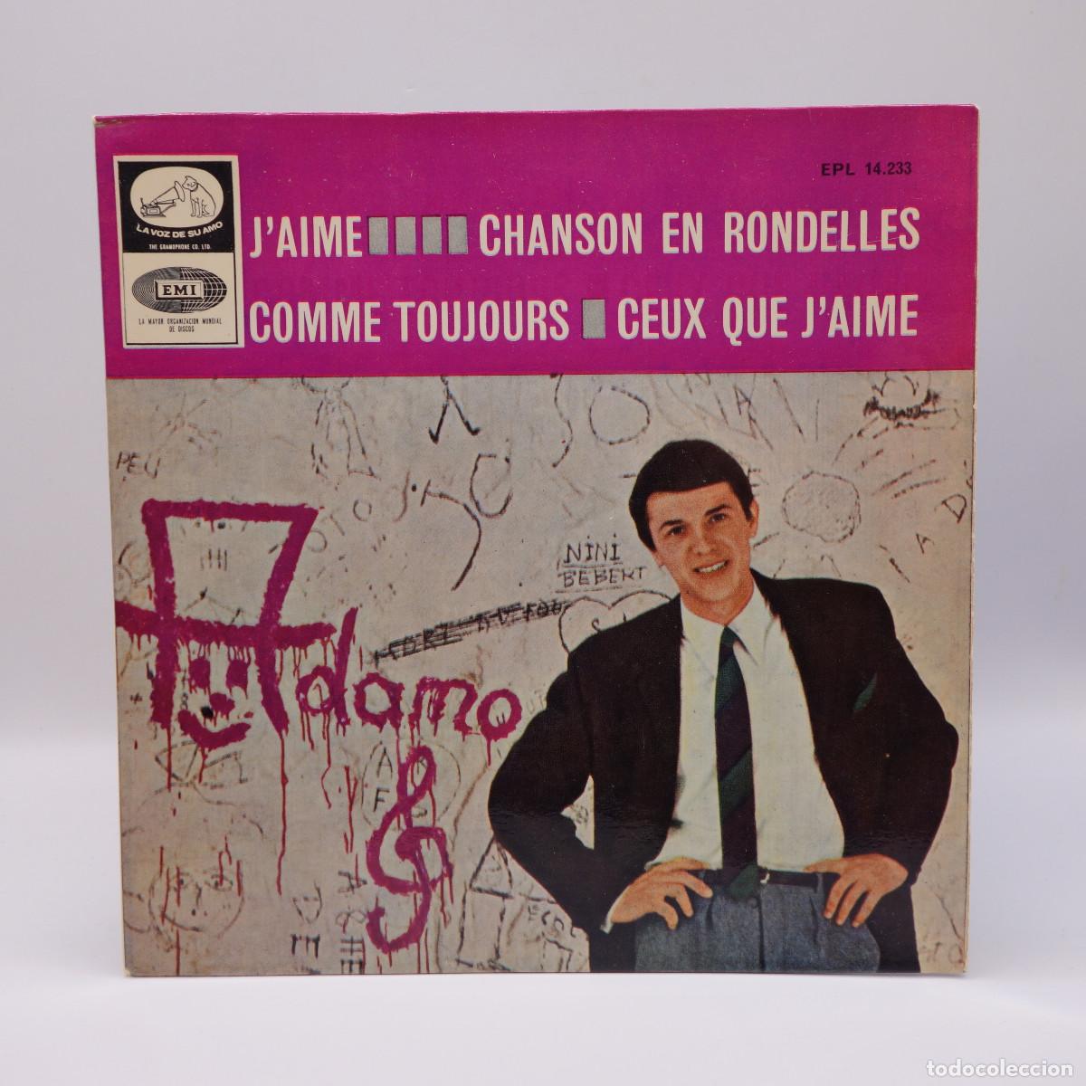 Discos de vinilo: ADAMO - JAIME - CHANSON EN RONDELLES - Foto 1