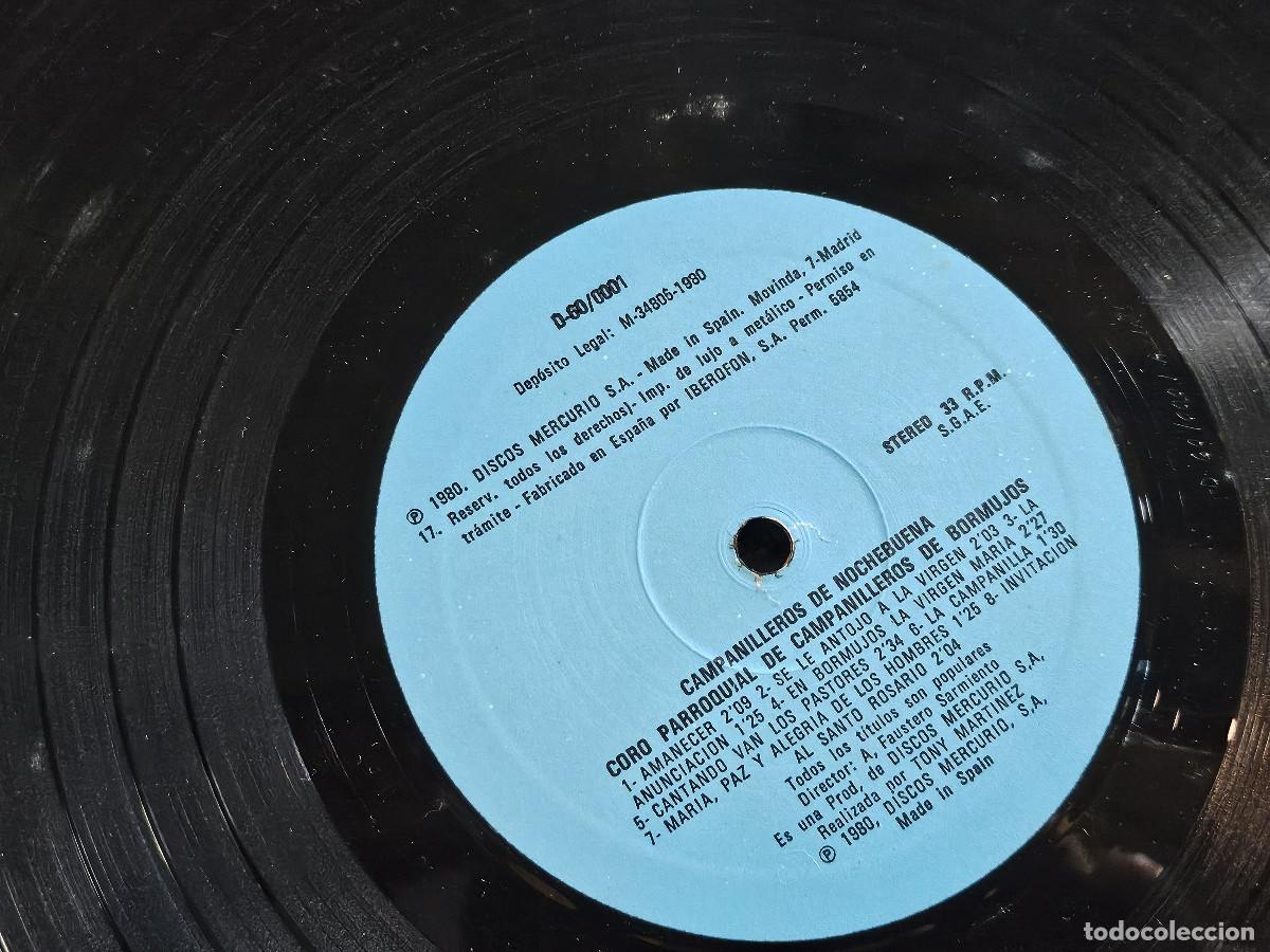 Discos de vinilo: disco lp los campanilleros - Foto 2