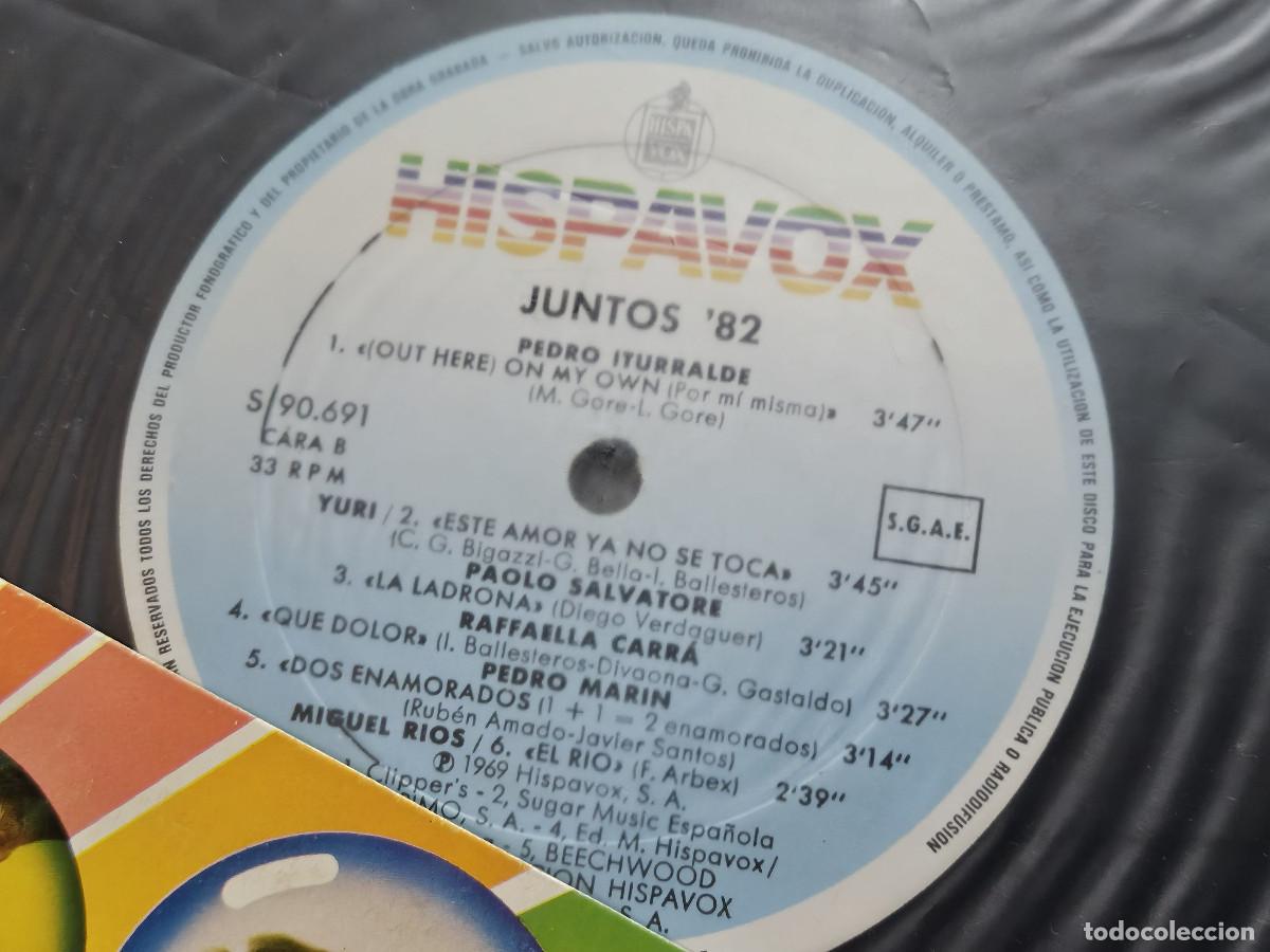 Discos de vinilo: disco lp juntos los 82 - Foto 2