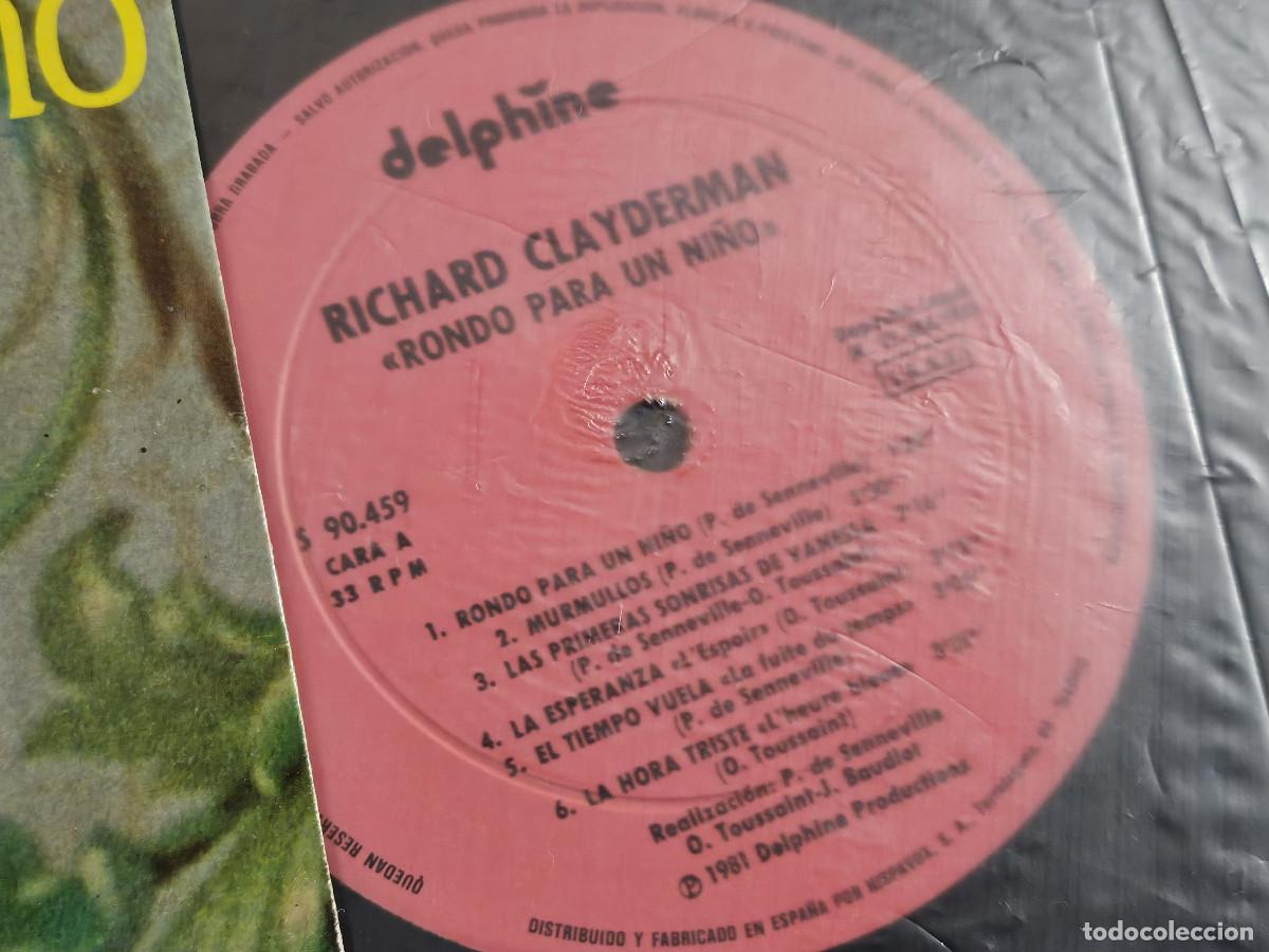 Discos de vinilo: disco lp clayderman bueno - Foto 2