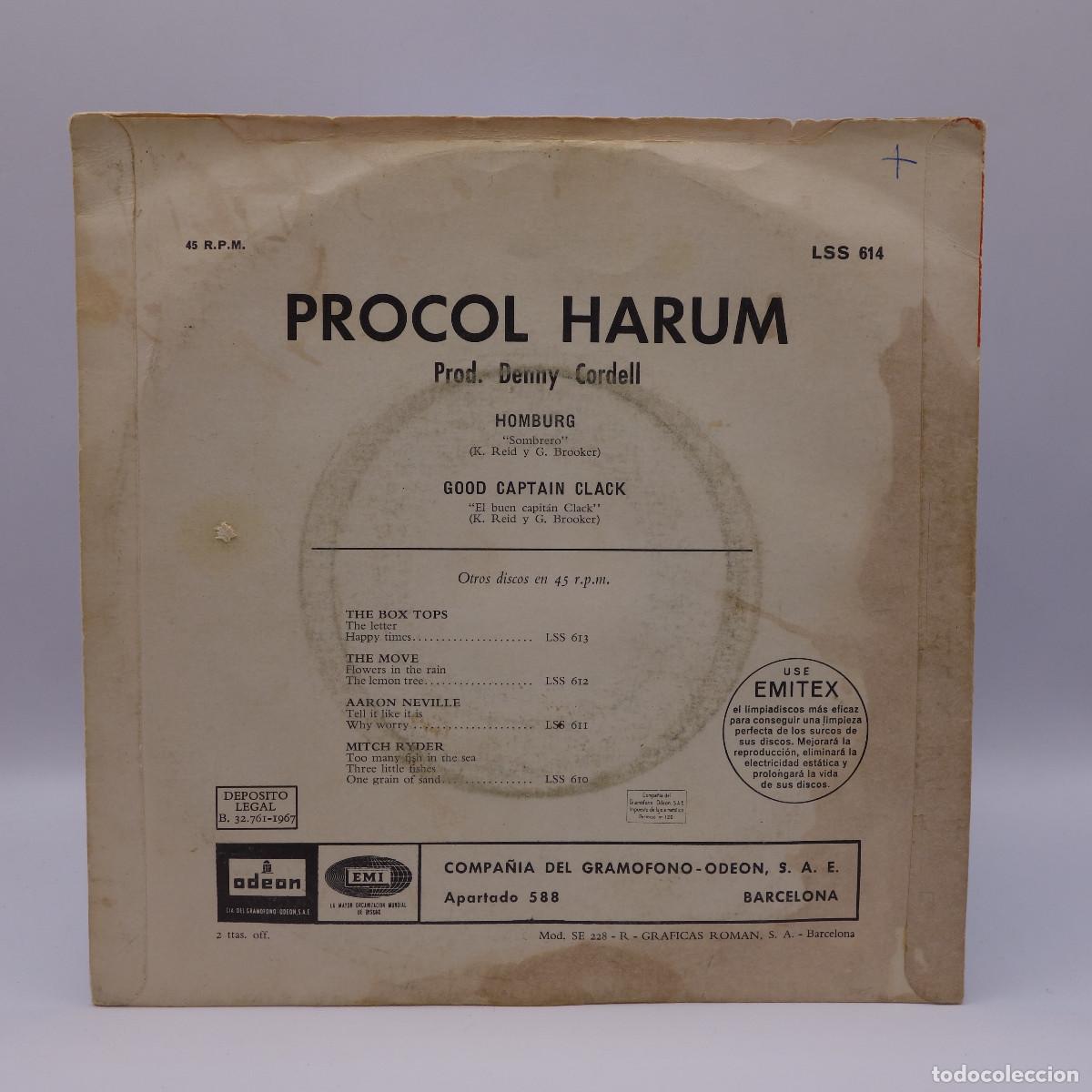 Discos de vinilo: PROCOL HARUM - HOMBURG - Foto 2