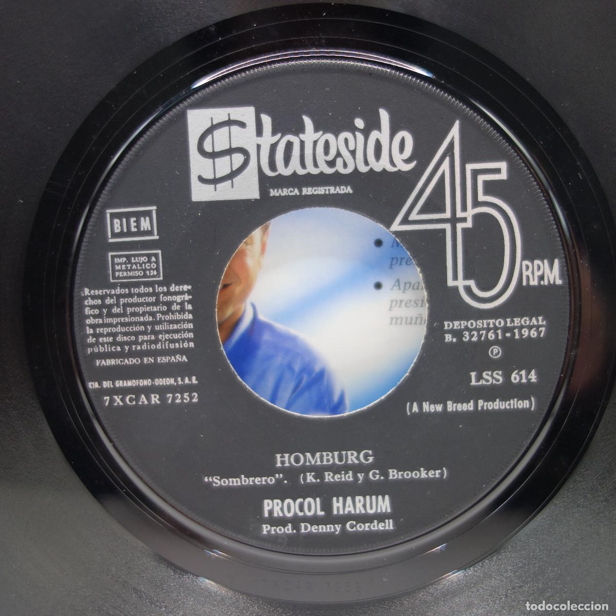 Discos de vinilo: PROCOL HARUM - HOMBURG - Foto 6