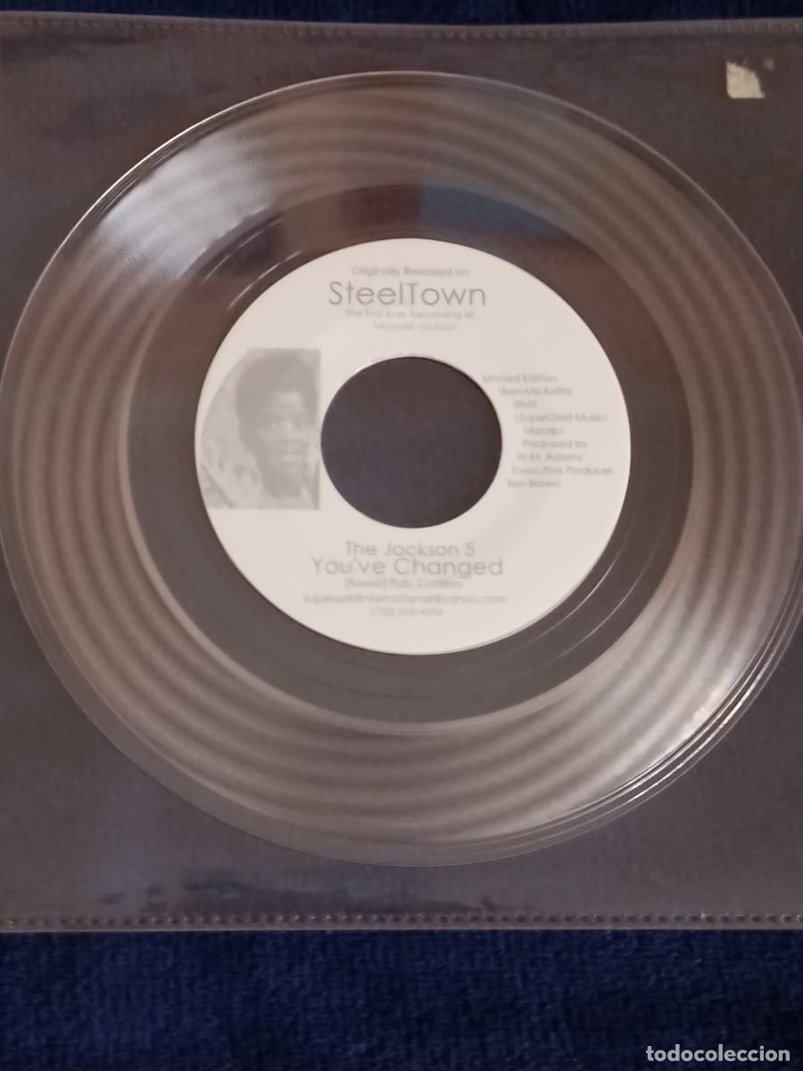 Discos de vinilo: Michael Jackson J5 Big Boy vinilo single transparente - Foto 6