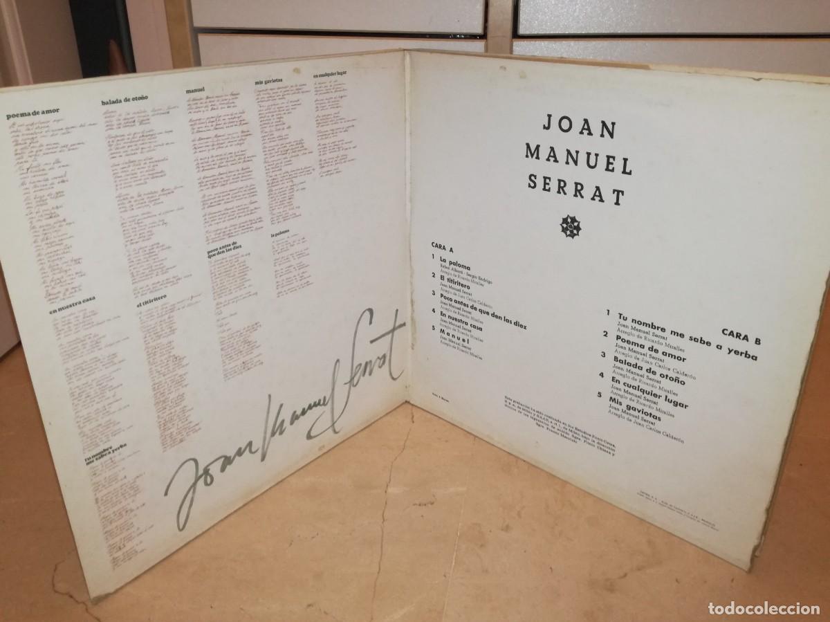 Discos de vinilo: JOAN MANUEL SERRAT-GATEFOLD - Foto 3