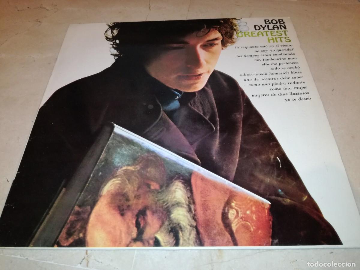 Discos de vinilo: BOB DYLAN-GREATEST HITS-EDICI&Oacute;N ESPA&Ntilde;OLA - Foto 1
