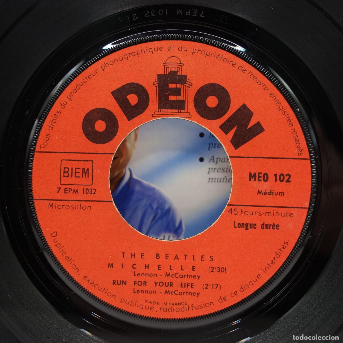 Discos de vinilo: THE BEATLES - MICHELLE - Foto 4