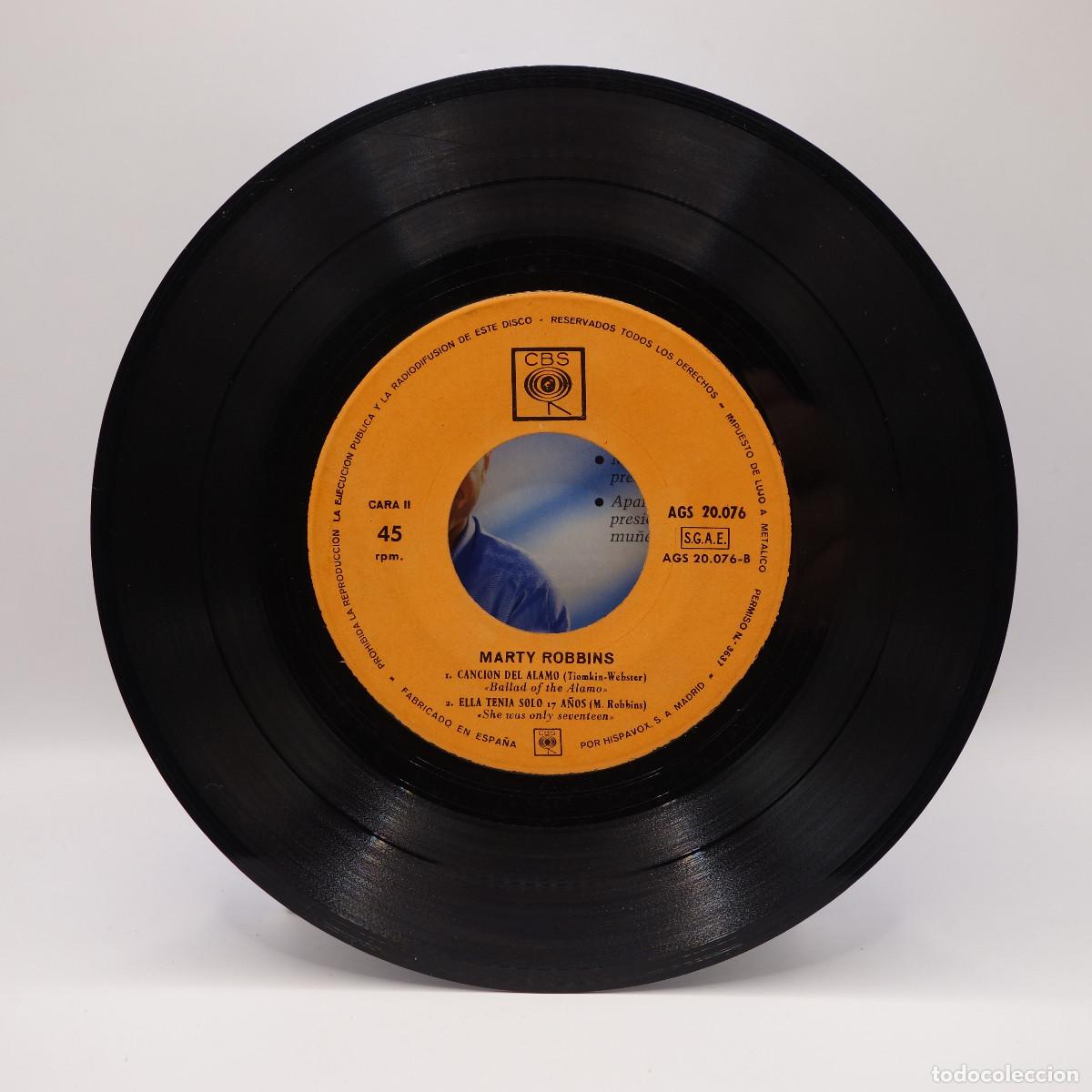 Discos de vinilo: MARTY ROBBINS - EL ARBOL DEL AHORCADO - Foto 4