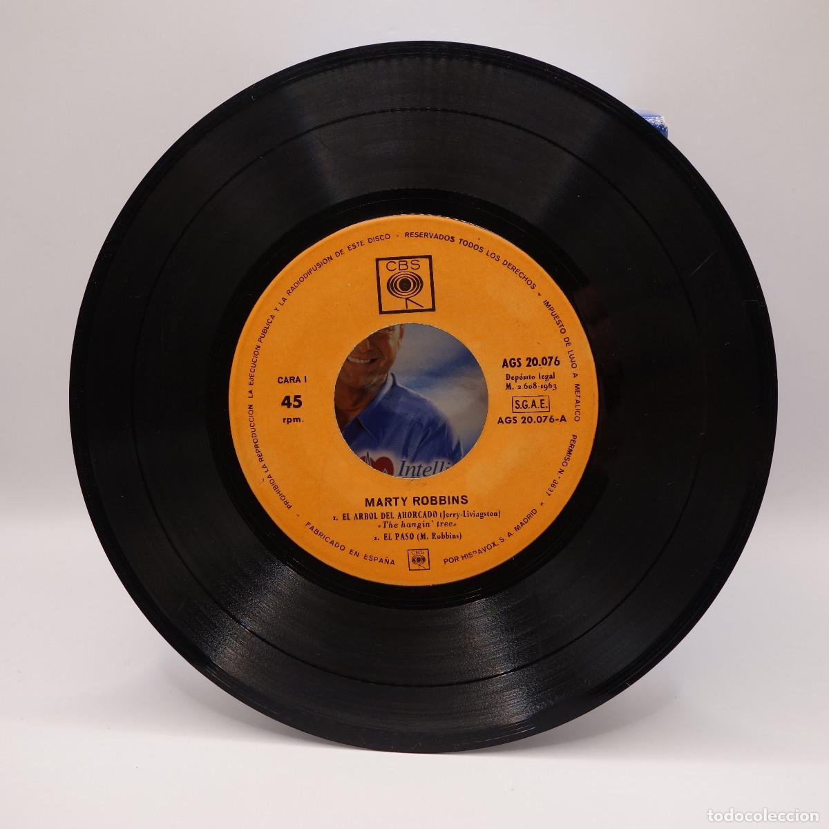 Discos de vinilo: MARTY ROBBINS - EL ARBOL DEL AHORCADO - Foto 6