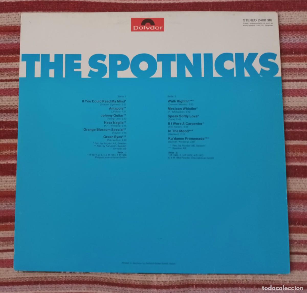 Discos de vinilo: THE SPOTNICKS - THE SPOTNICKS - LP - Foto 2