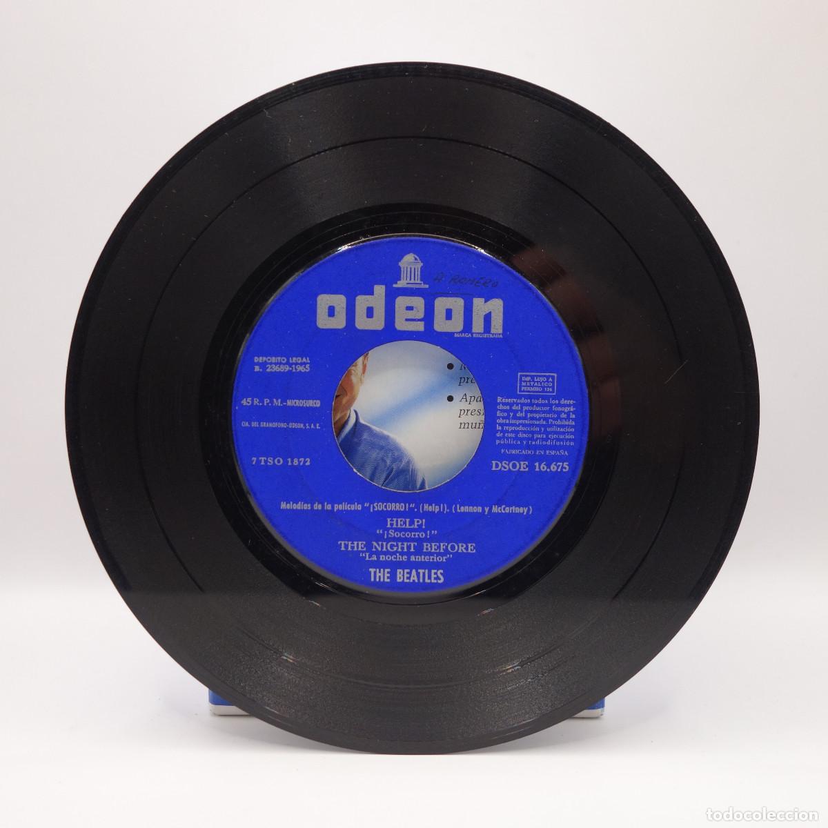 Discos de vinilo: THE BEATLES - HELP - THE NIGHT BEFORE - Foto 4
