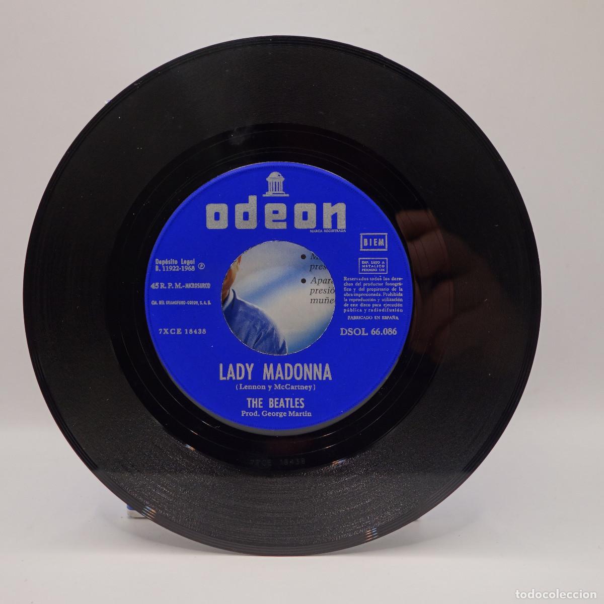 Discos de vinilo: THE BEATLES - LADY MADONNA - Foto 5