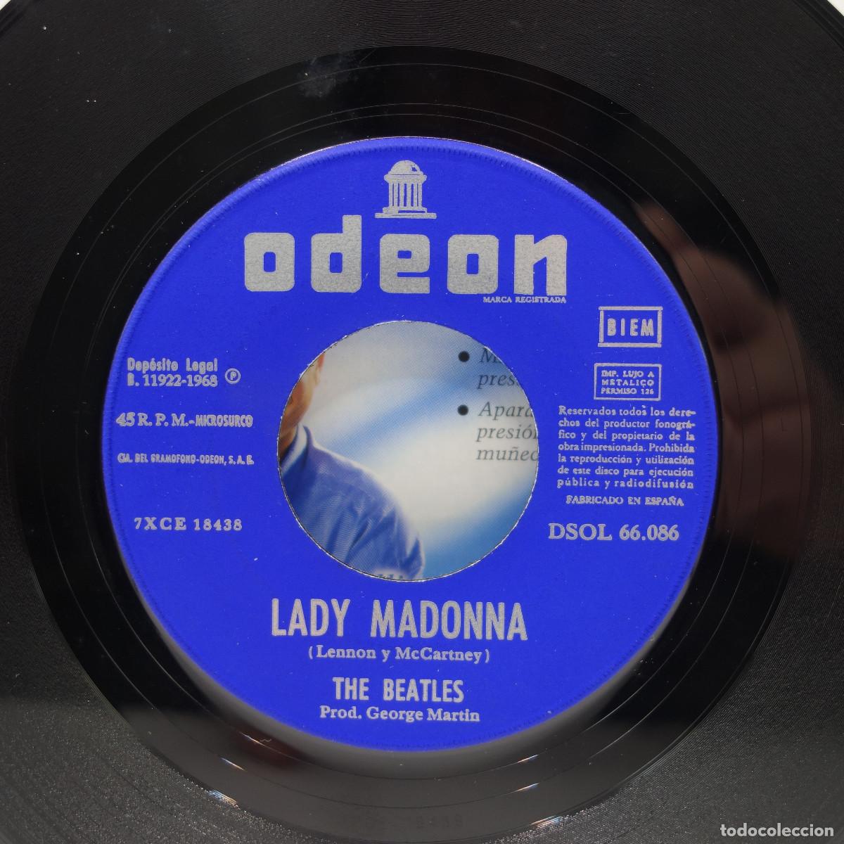 Discos de vinilo: THE BEATLES - LADY MADONNA - Foto 6