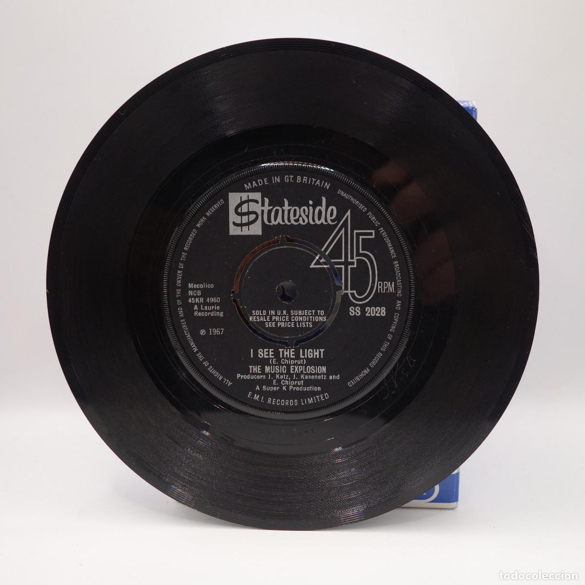 Discos de vinilo: THE MUSIC EXPLOSION - I SEE THE LIGHT - Foto 6
