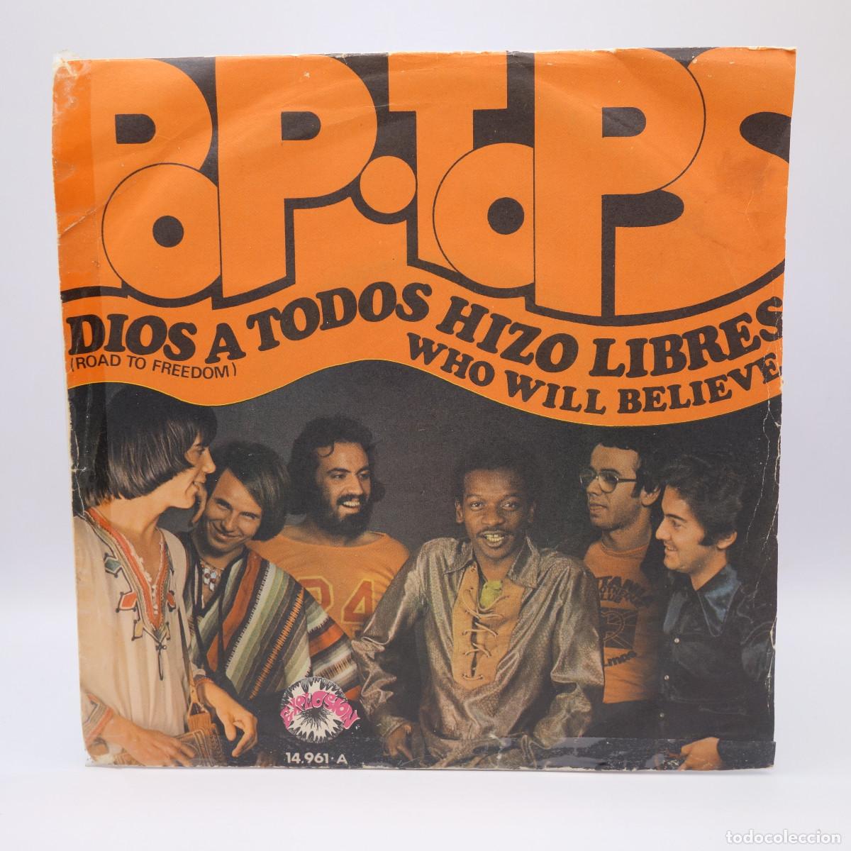 Discos de vinilo: POP TOPS - DIOS A TODOS HIZO LIBRES - Foto 1