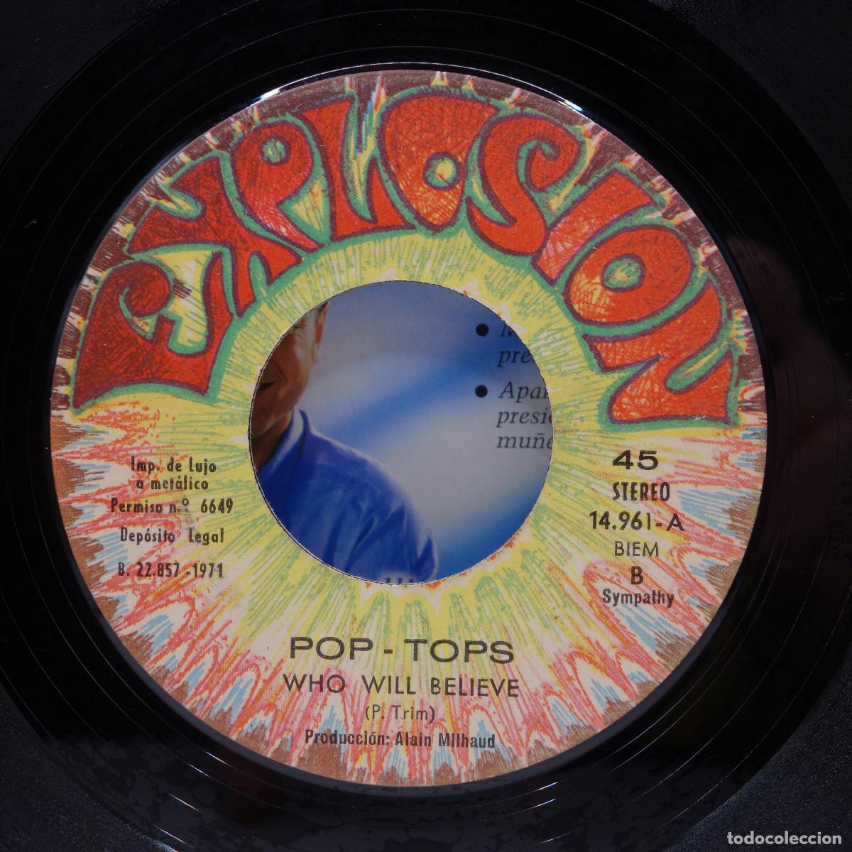 Discos de vinilo: POP TOPS - DIOS A TODOS HIZO LIBRES - Foto 5