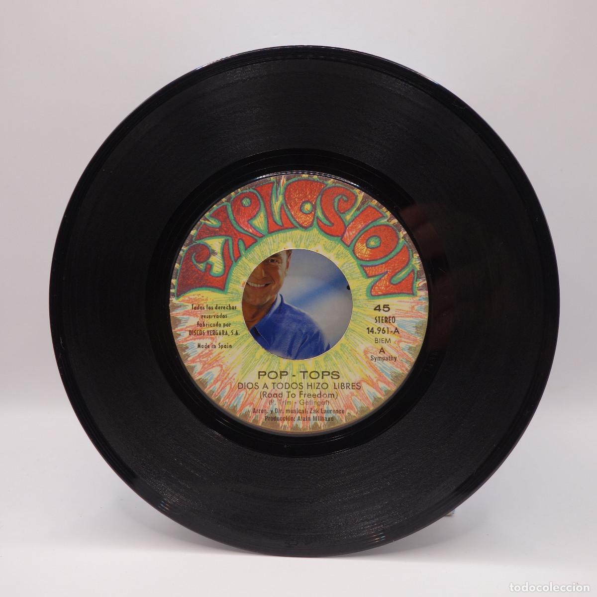 Discos de vinilo: POP TOPS - DIOS A TODOS HIZO LIBRES - Foto 6