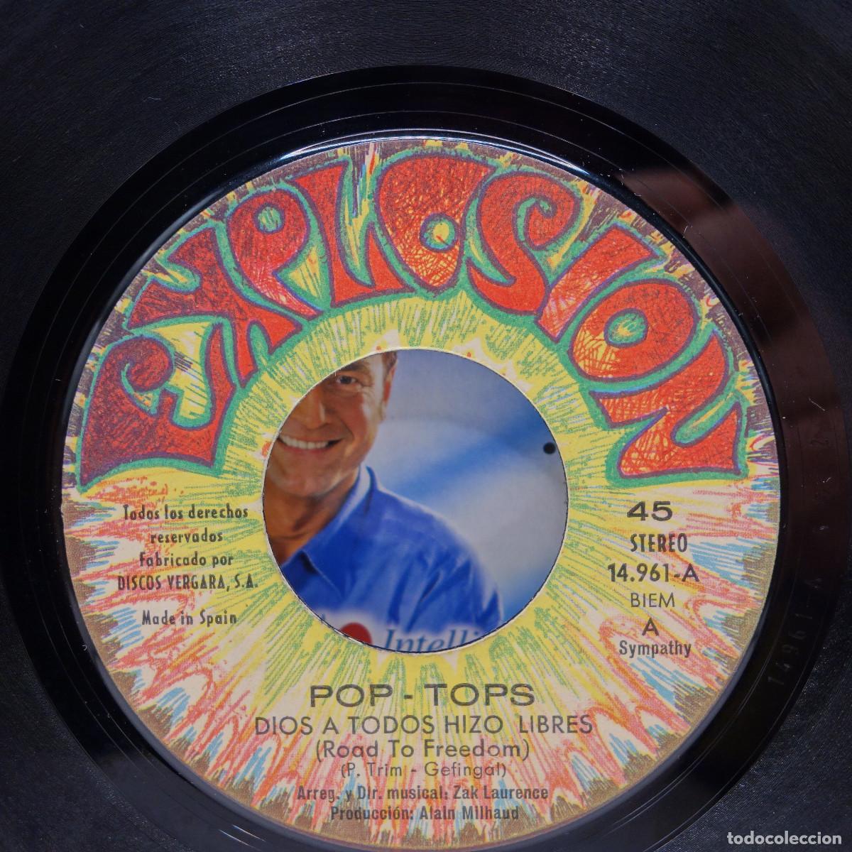 Discos de vinilo: POP TOPS - DIOS A TODOS HIZO LIBRES - Foto 7