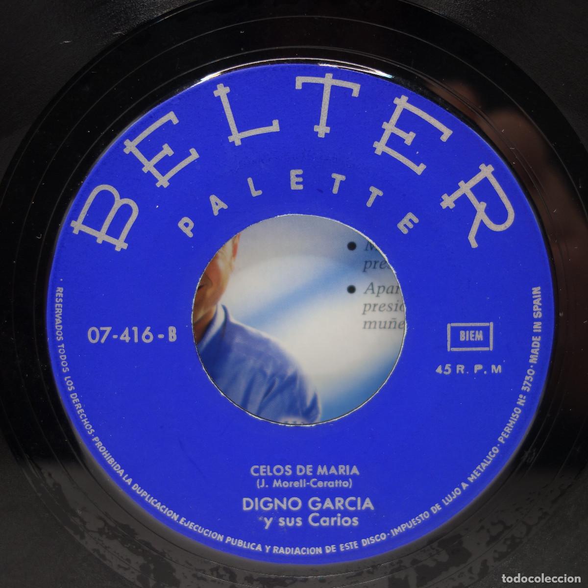 Discos de vinilo: DIGNO GARCIA Y SUS CARIOS - COSTA BRAVA - Foto 5