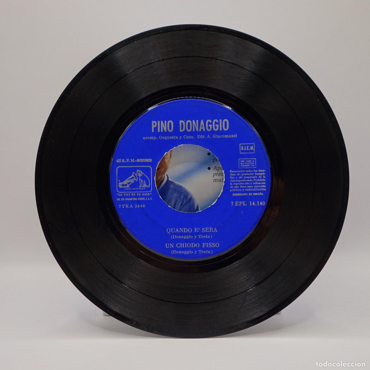Discos de vinilo: PINO DONAGGIO EN SAN REMO - Foto 4