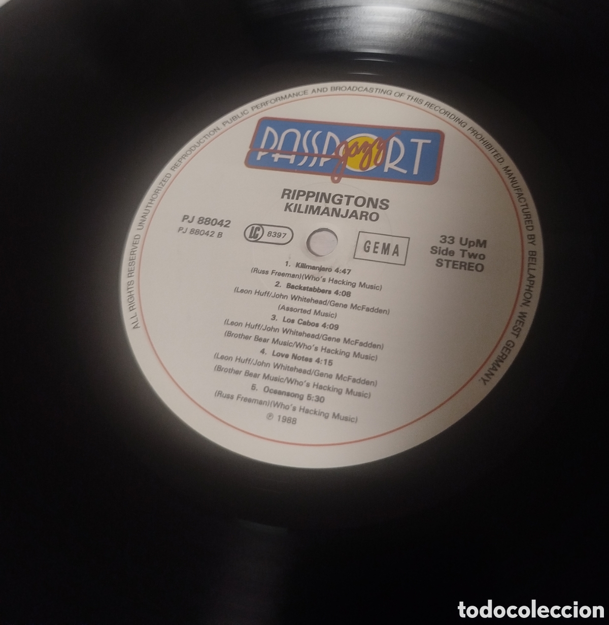 Discos de vinilo: The Rippingtons - Kilimanjaro - Foto 3