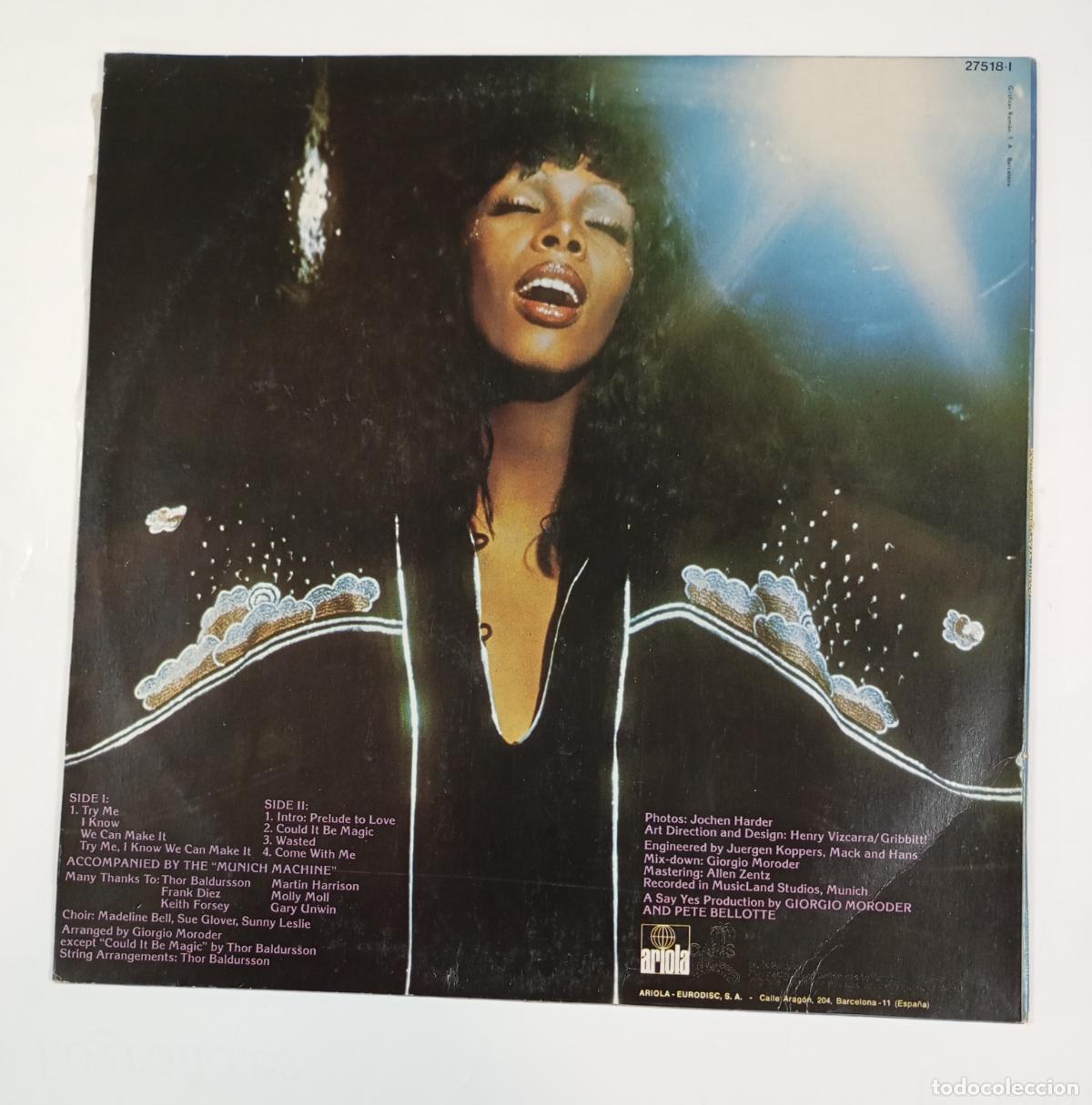Discos de vinilo: Donna Summer &lrm;&ndash; A Love Trilogy. LP. TDKLP10 - Foto 2
