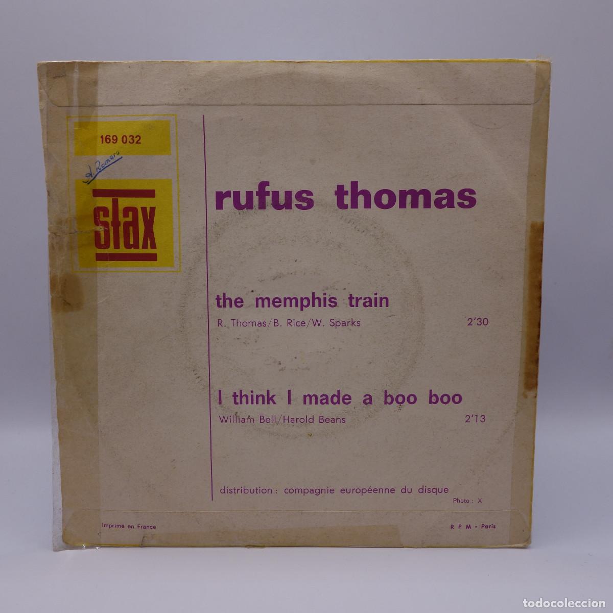 Discos de vinilo: RUFUS THOMAS - MENPHIS TRAIN - Foto 4