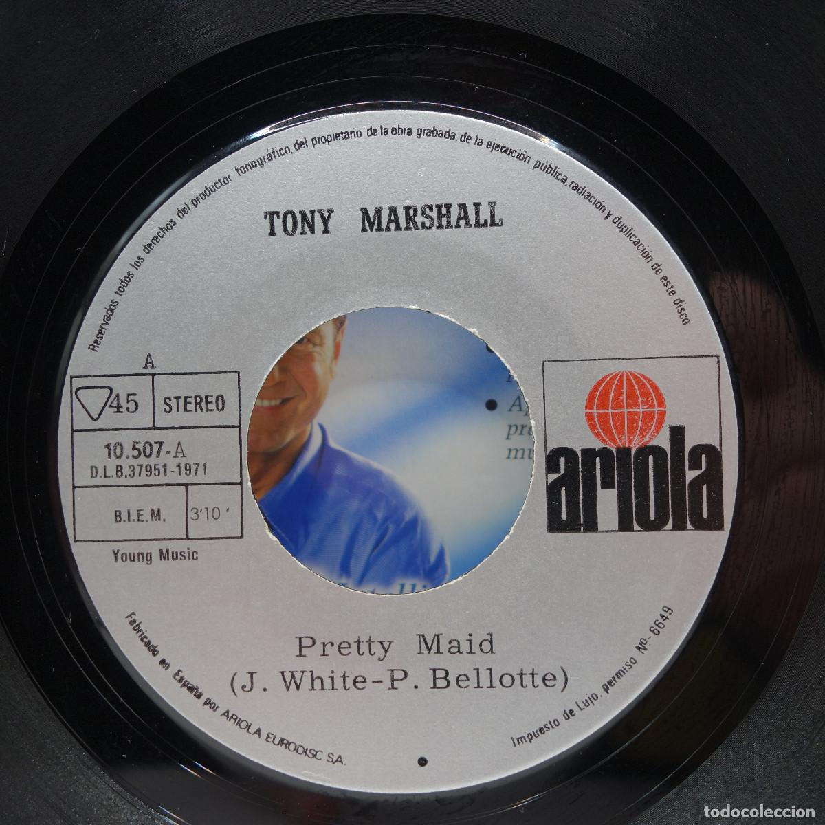 Discos de vinilo: TONY MARSHALL - PRETTY MAID - Foto 7