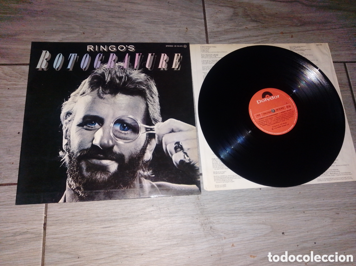 Discos de vinilo: RINGO STARR - ROTOGRAVURE - SPAIN - POLYDOR - GATEFOLD - L - - Foto 1