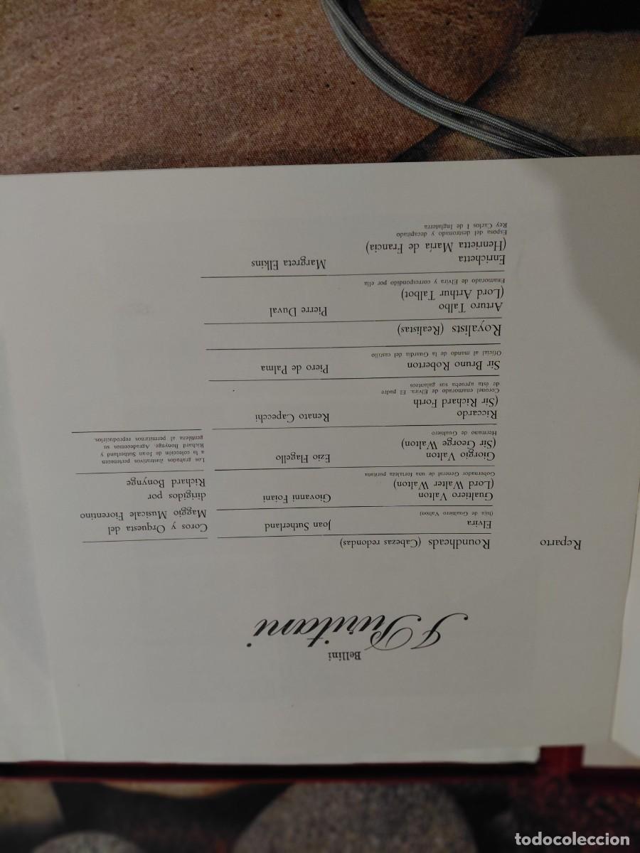 Discos de vinilo: Opera vinilo Il Puritani de Bellini - Foto 2