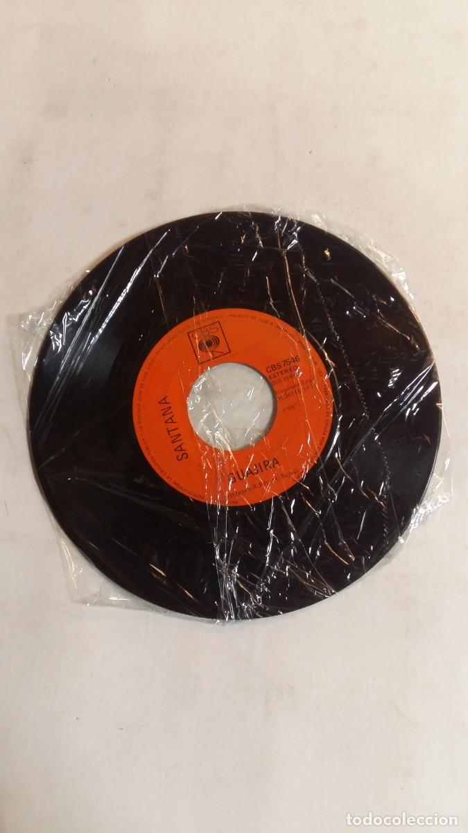 Discos de vinilo: Single, Santana, Guajira/Everybodys Everything, CBS - Foto 1